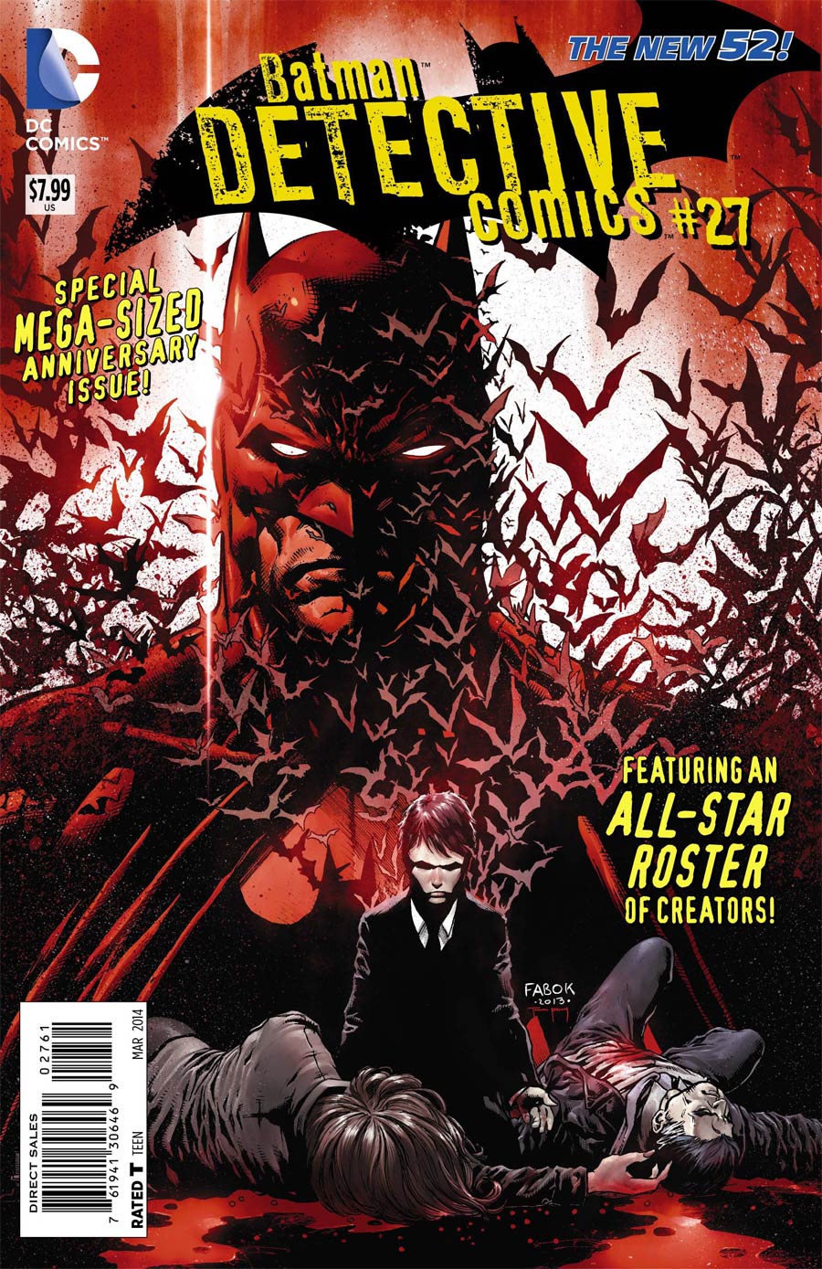 Detective Comics Vol 2 #27 Cover G Incentive Jason Fabok Variant Cover (Gothtopia Tie-In)