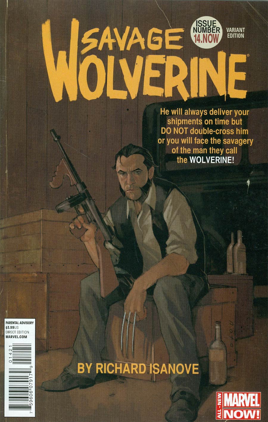 Savage Wolverine #14.NOW Cover D Incentive Phil Noto Color Variant Cover