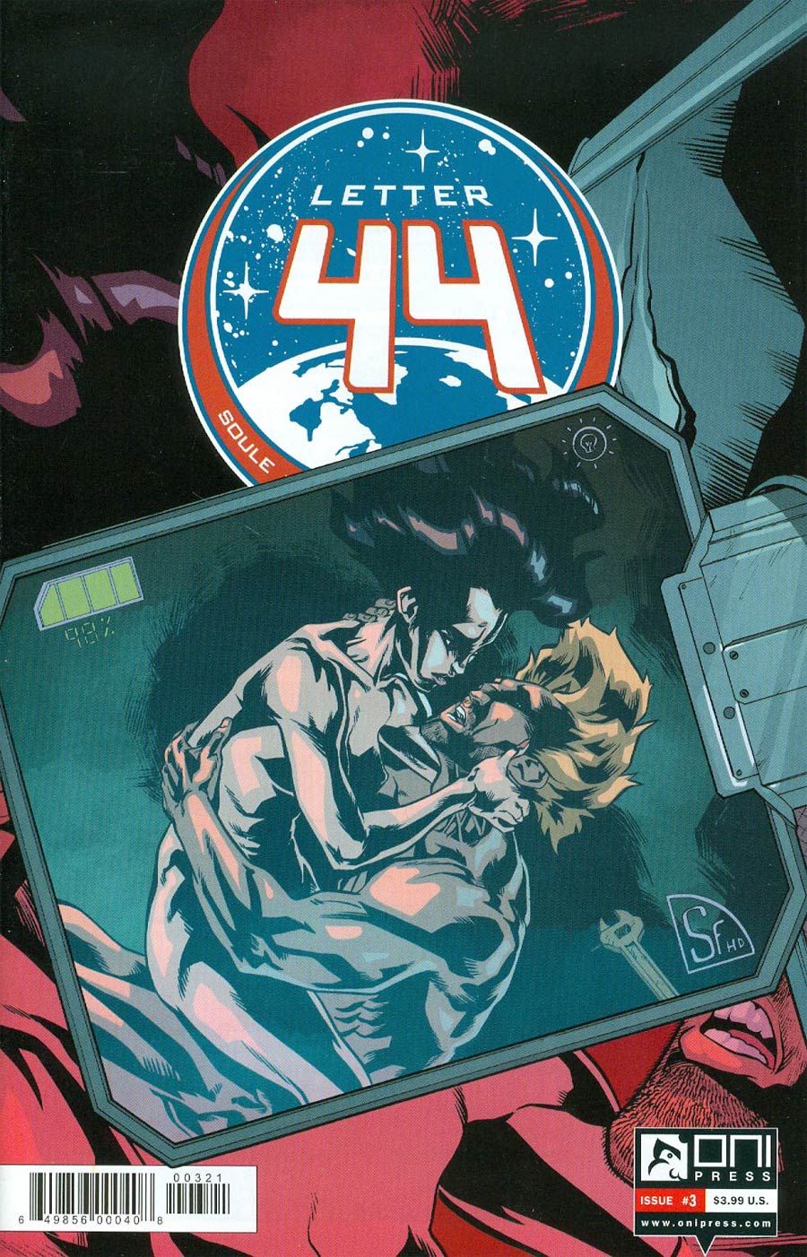 Letter 44 #3 Cover B Variant Alberto Alburquerque Cover