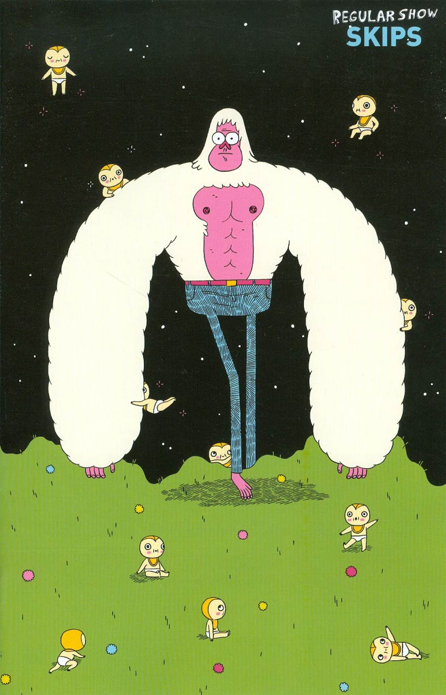 Regular Show Skips #3 Cover D Incentive Michael DeForge Virgin Variant Cover