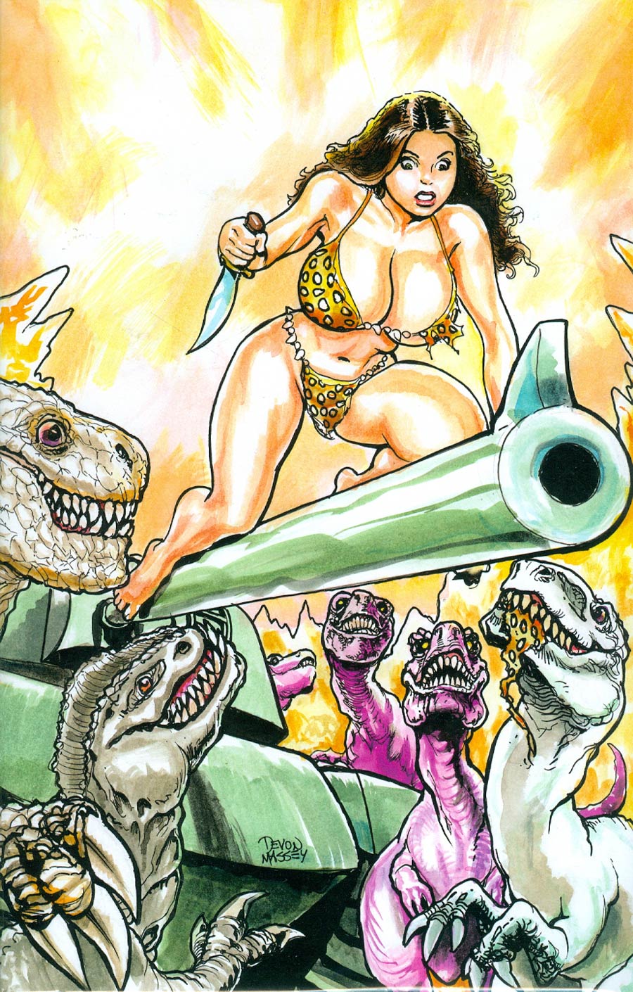 Cavewoman Labyrinth One Shot Devon Massey Special Edition