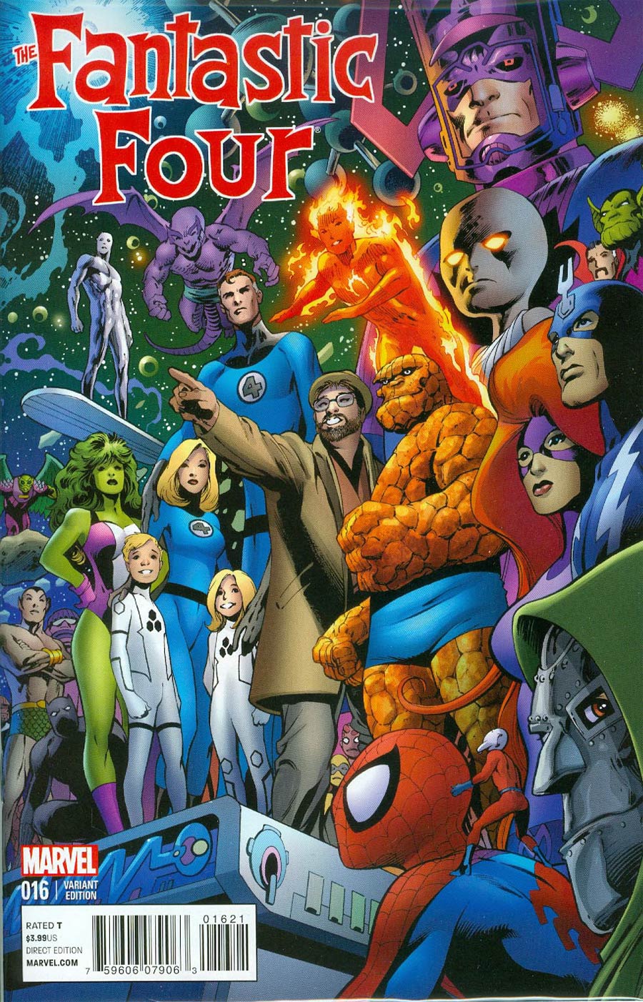 Fantastic Four Vol 4 #16 Cover B Incentive Alan Davis Variant Cover