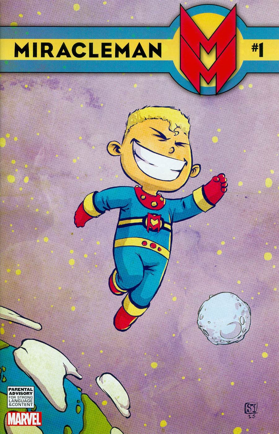 Miracleman (Marvel) #1 Cover B Variant Skottie Young Baby Cover