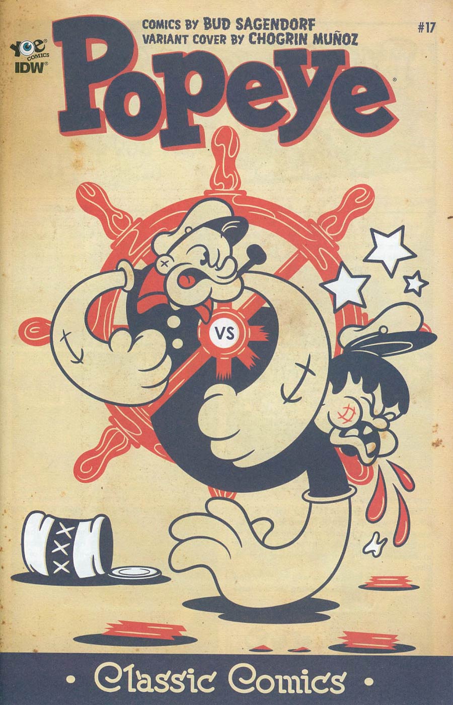 Classic Popeye #17 Cover B Incentive Chogrin Munoz Variant Cover