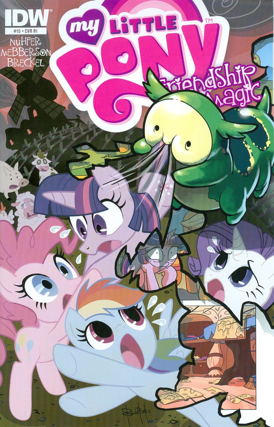 My Little Pony Friendship Is Magic #15 Cover C Incentive Ben Bates Variant Cover
