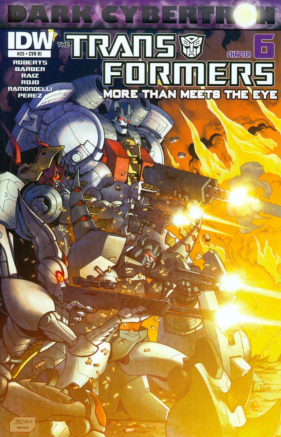 Transformers More Than Meets The Eye #25 Cover C Incentive Brendan Cahill Variant Cover (Dark Cybertron Part 6)