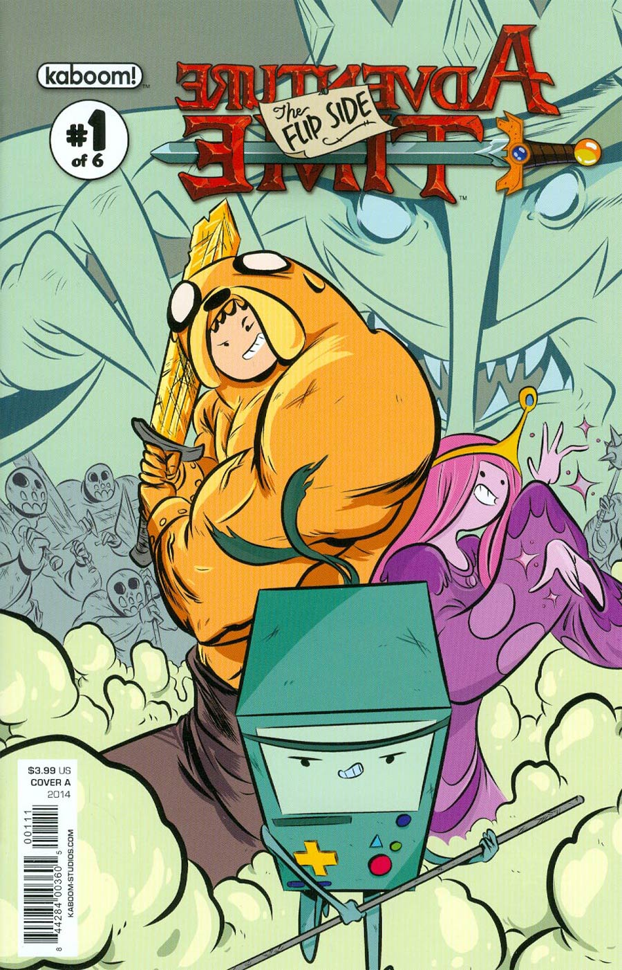 Adventure Time Flip Side #1 Cover A Regular Wook Jin Clark Cover