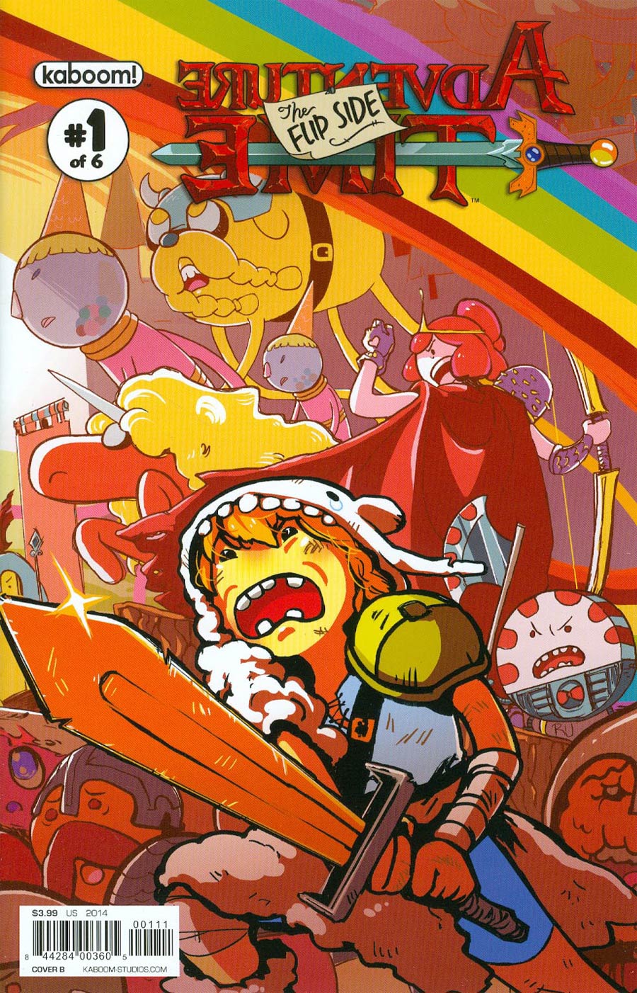 Adventure Time Flip Side #1 Cover B Regular Ru Xu Cover