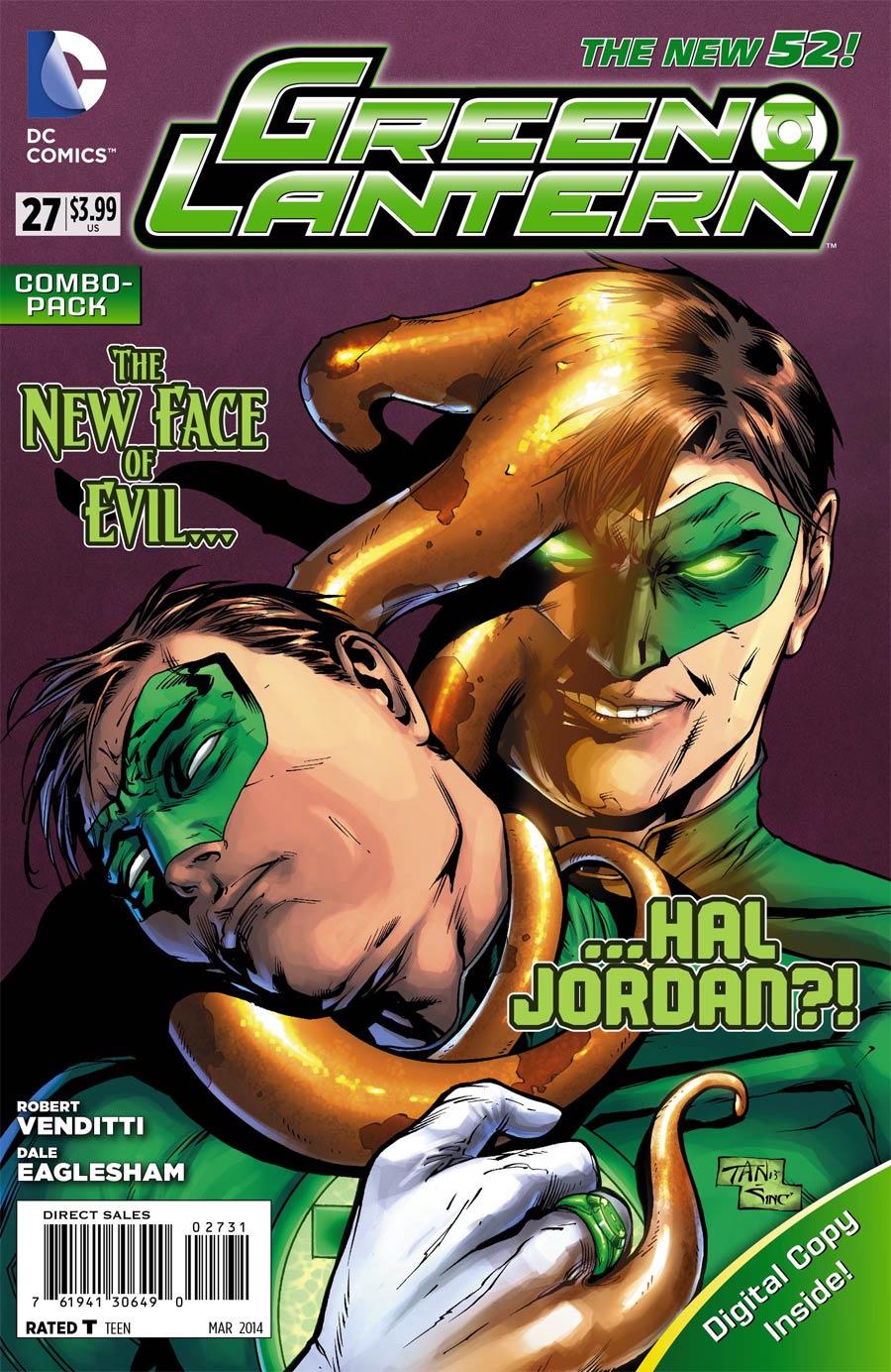 Green Lantern Vol 5 #27 Cover C Combo Pack Without Polybag