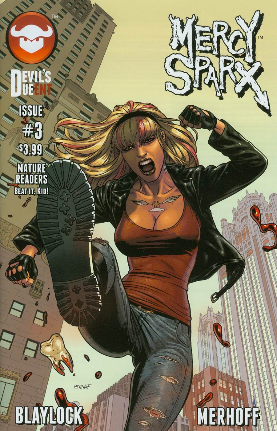 Mercy Sparx Vol 2 #3 Cover A Matt Merhoff