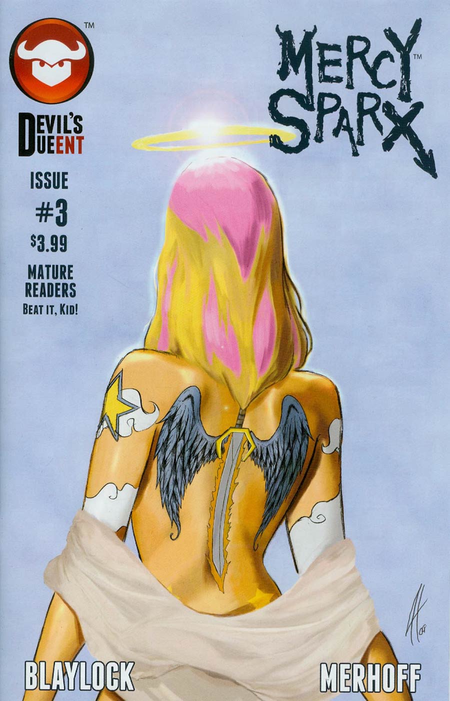 Mercy Sparx Vol 2 #3 Cover B Josh Blaylock