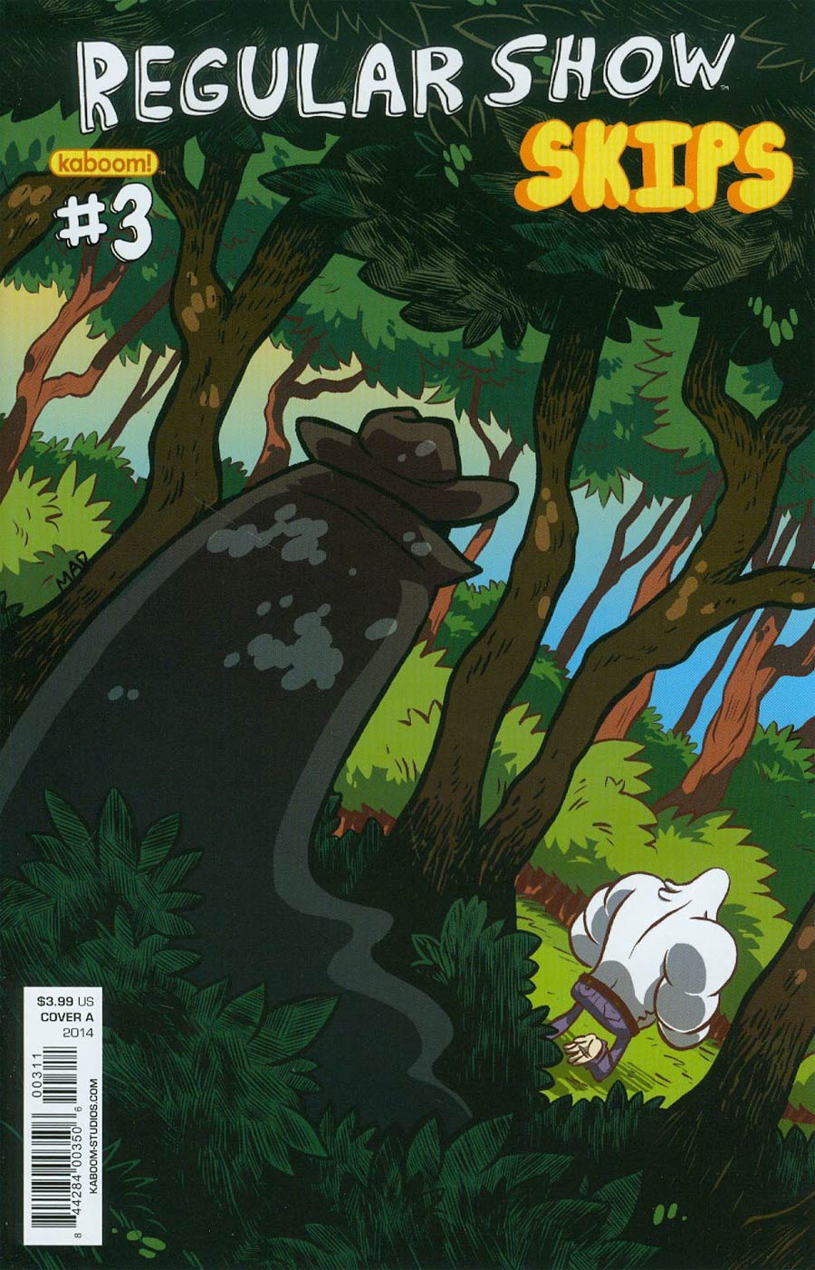 Regular Show Skips #3 Cover A Regular Mad Rupert Cover