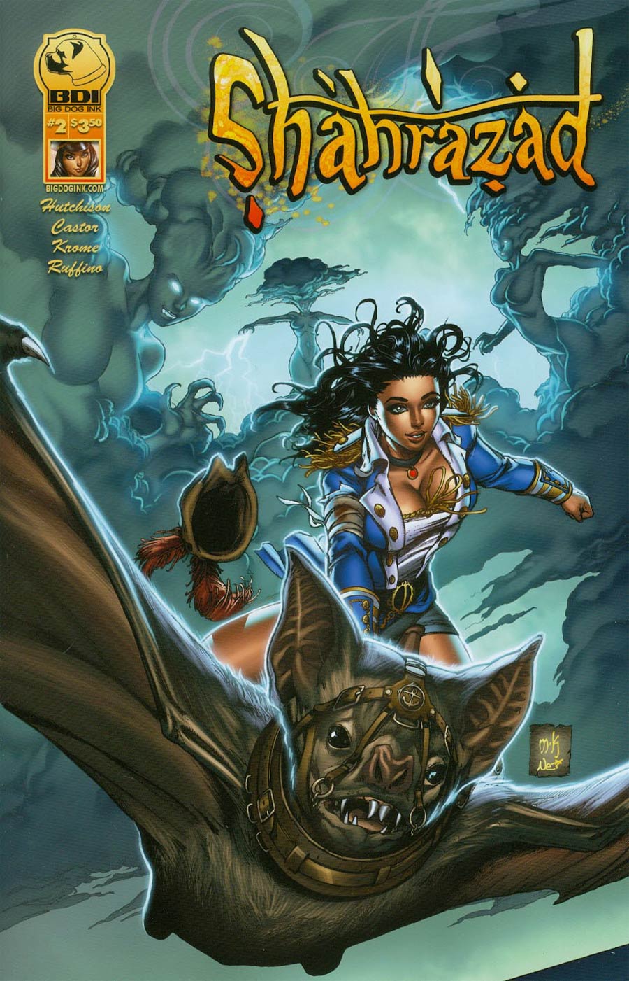 Shahrazad #2 Cover A Regular Mike Krome Cover