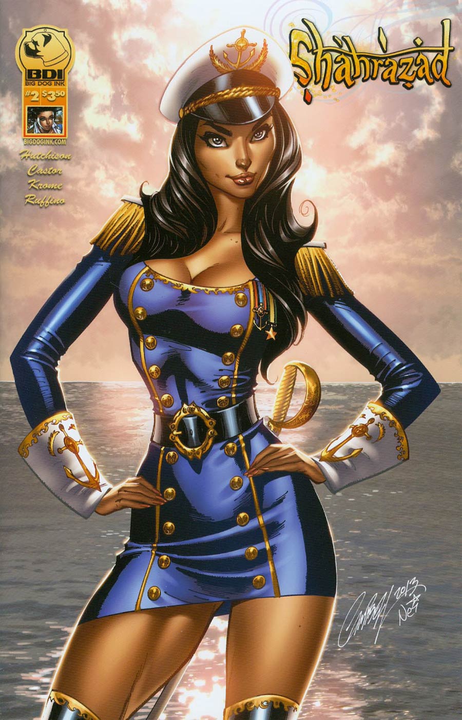 Shahrazad #2 Cover B Regular J Scott Campbell Cover