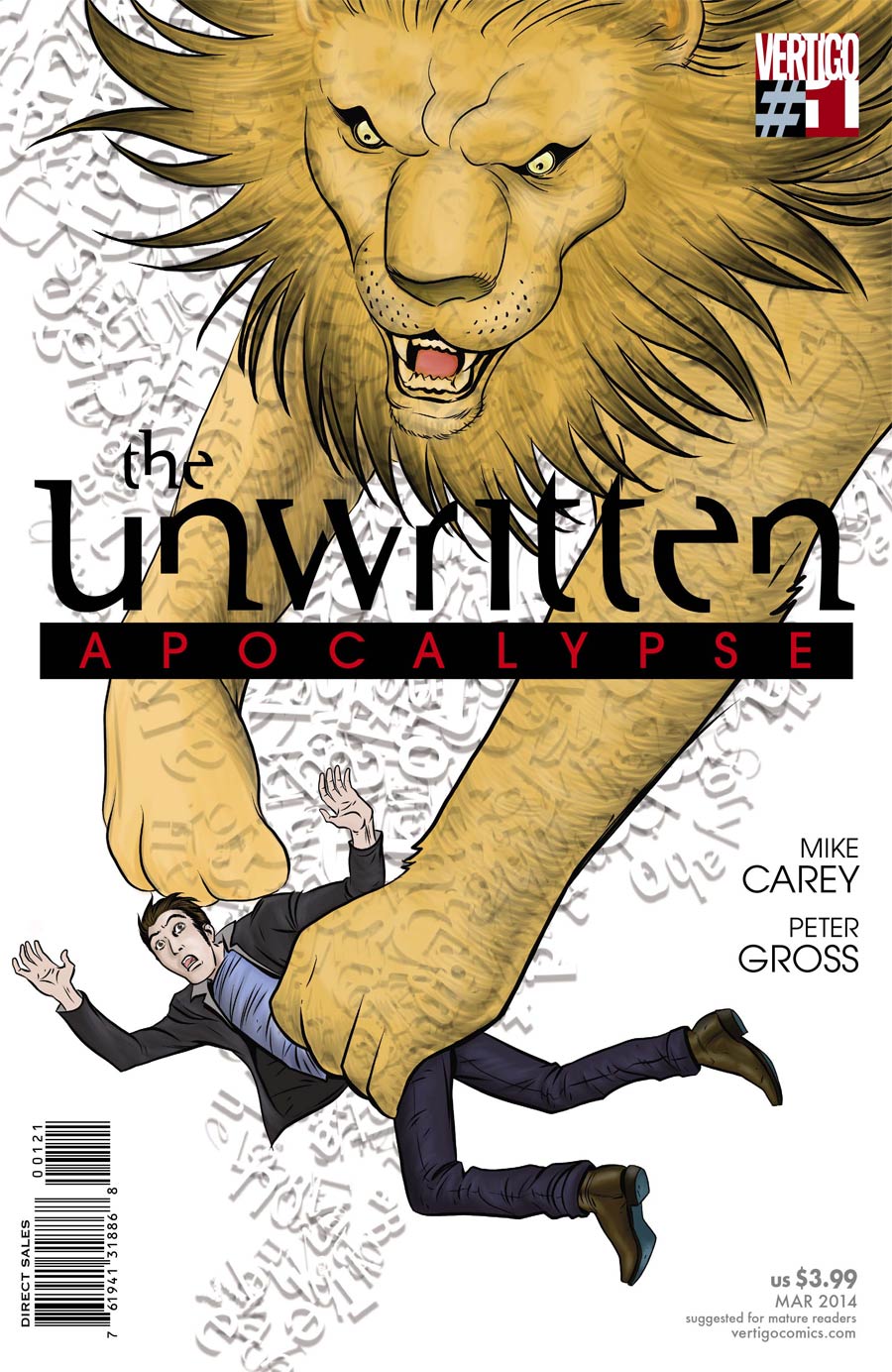 Unwritten Vol 2 Apocalypse #1 Cover B Incentive Peter Gross Variant Cover