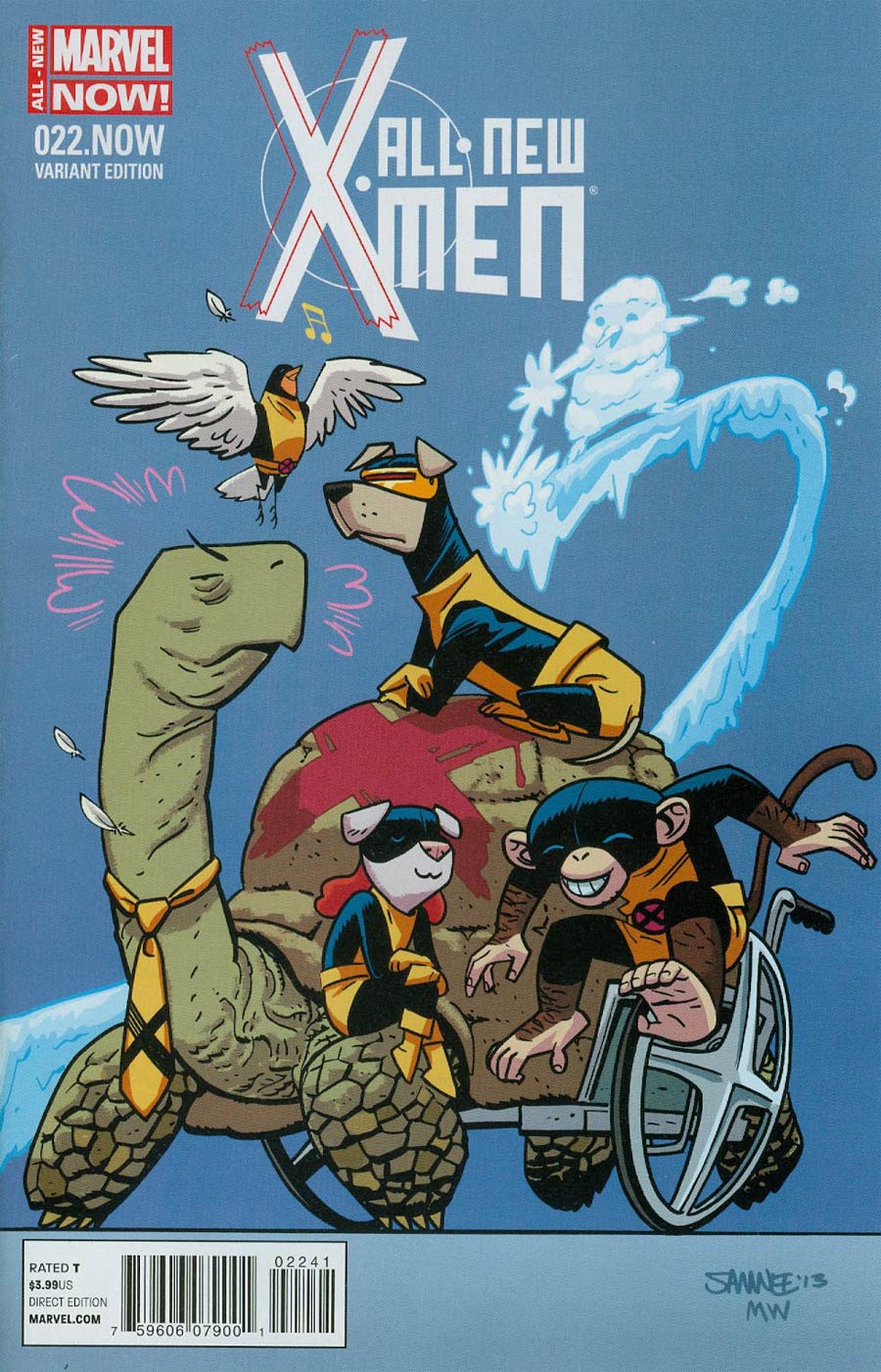 All-New X-Men #22 NOW Cover C Variant Animal Cover (Trial Of Jean Grey Part 1)