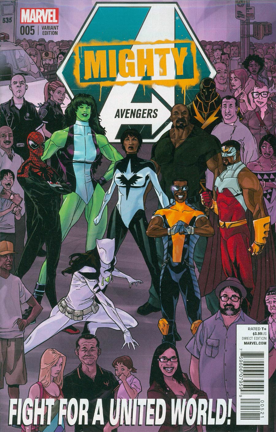 Mighty Avengers Vol 2 #5.INH Cover B Incentive Kalman Andrasofszky Variant Cover (Inhumanity Tie-In)