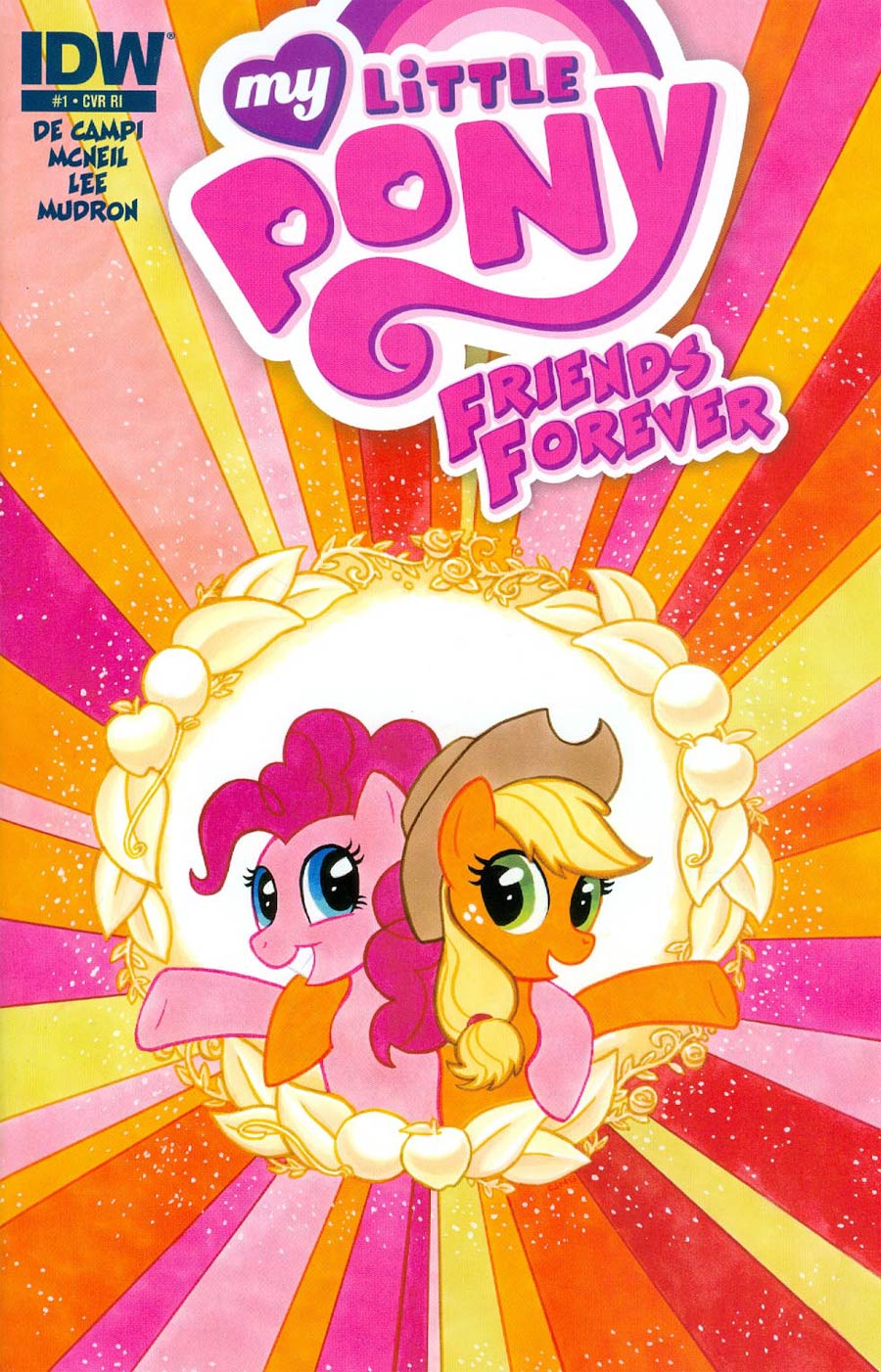 My Little Pony Friends Forever #1 Cover C Incentive Carla Speed McNeil Variant Cover