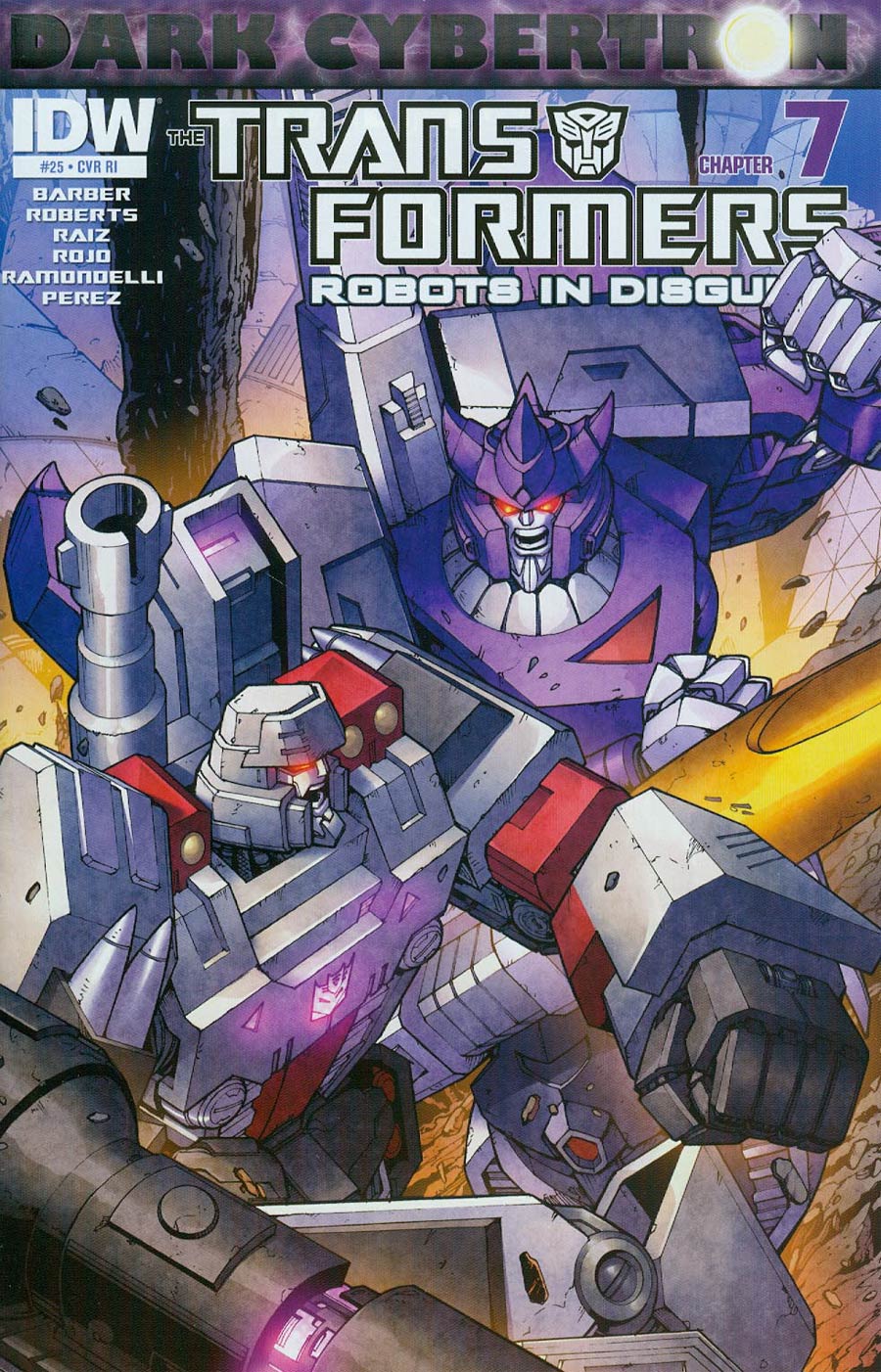 Transformers Robots In Disguise #25 Cover C Incentive Andrew Griffith Variant Cover (Dark Cybertron Part 7)