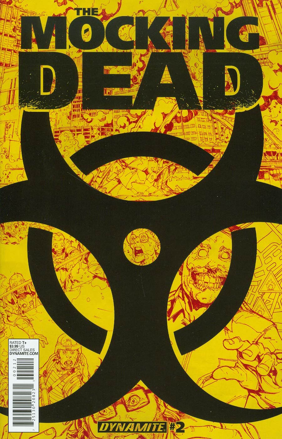 Mocking Dead #2 Cover C 2nd Ptg Yellow Hazard Cover