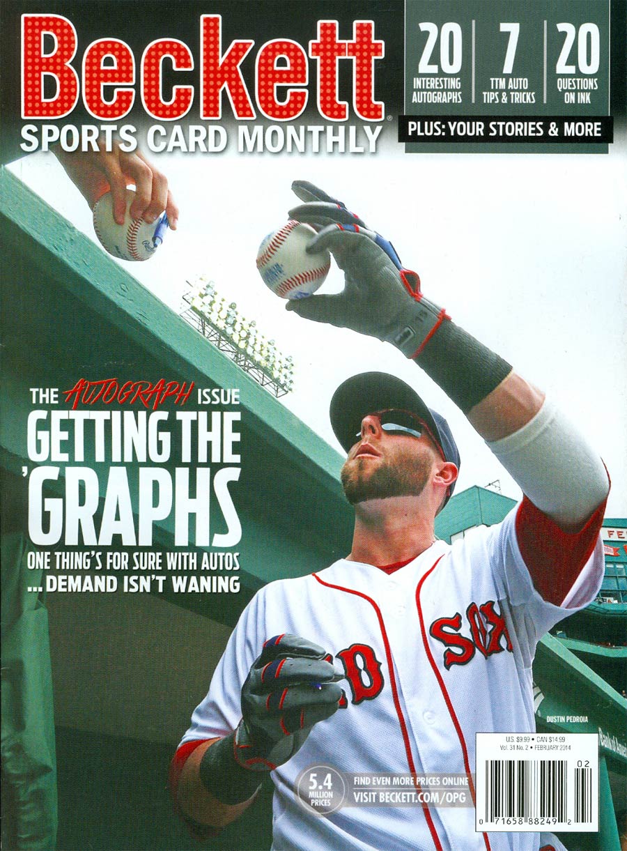 Beckett Sports Card Monthly Vol 31 #2 Feb 2014