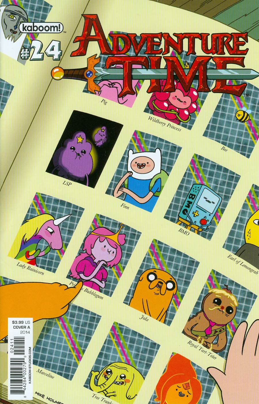 Adventure Time #24 Cover A Regular Mike Holmes Cover