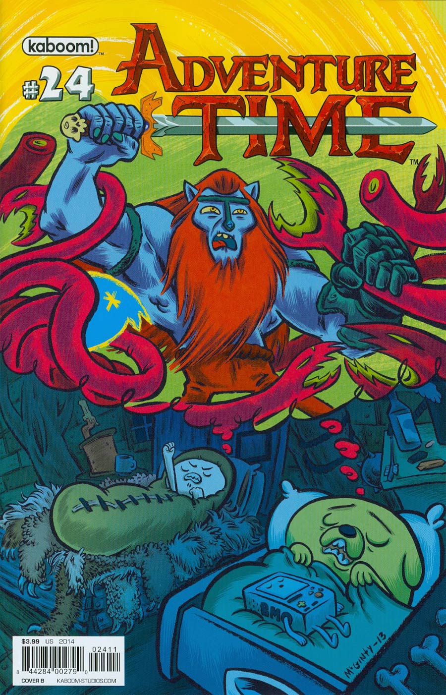 Adventure Time #24 Cover B Regular Brad McGinty Cover