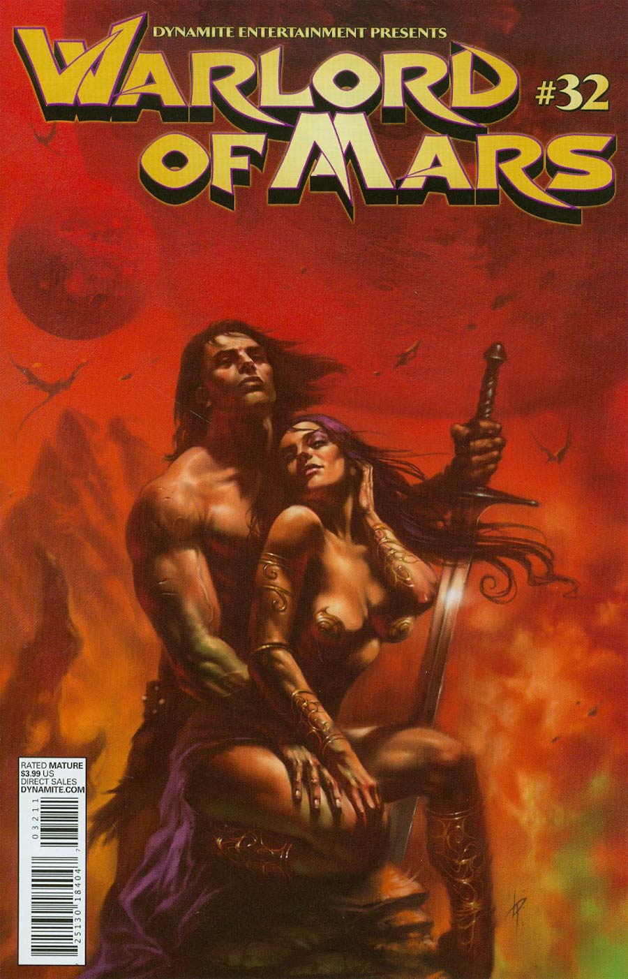 Warlord Of Mars #32 Cover B Regular Lucio Parrillo Cover