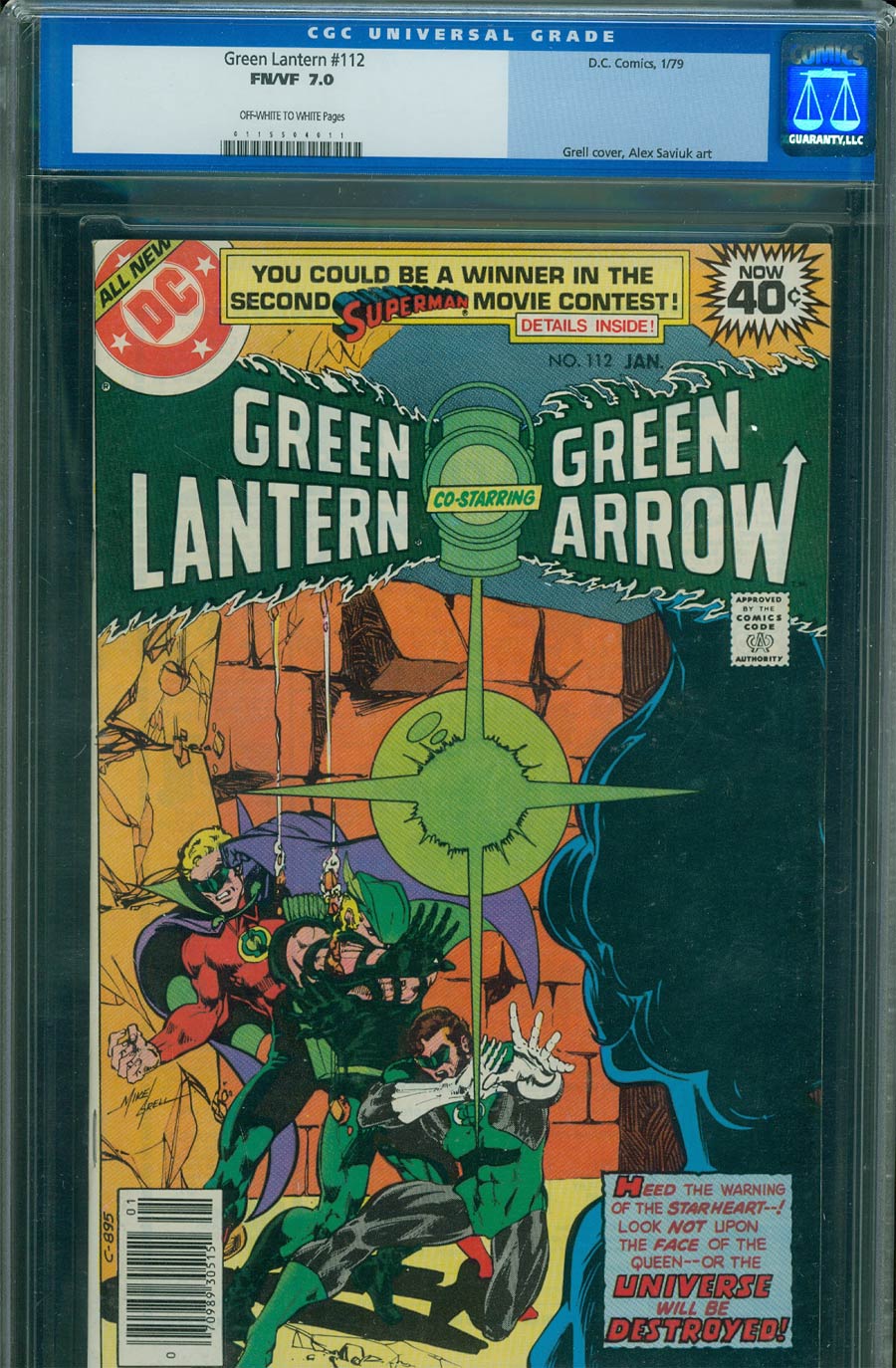 Green Lantern Vol 2 #112 Cover B CGC 7.0