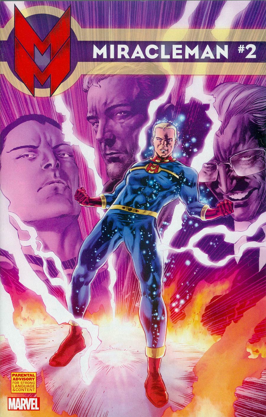 Miracleman (Marvel) #2 Cover B Incentive Mike Perkins Variant Cover