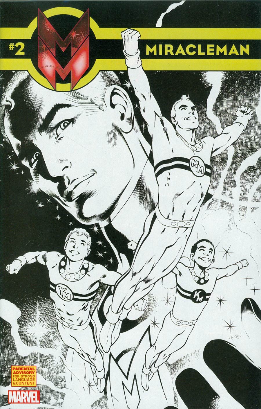 Miracleman (Marvel) #2 Cover E Incentive Alan Davis Sketch Cover