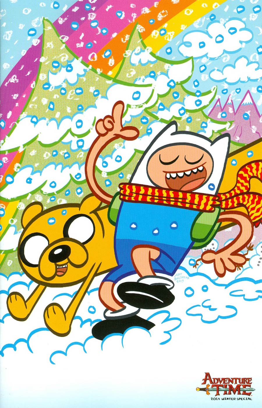 Adventure Time 2014 Winter Special #1 Cover C Incentive Art Baltazar Virgin Variant Cover