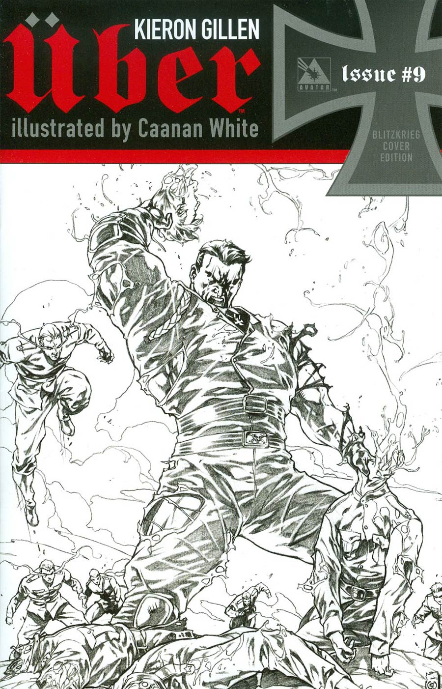 Uber #9 Cover D Incentive Blitzkrieg Cover