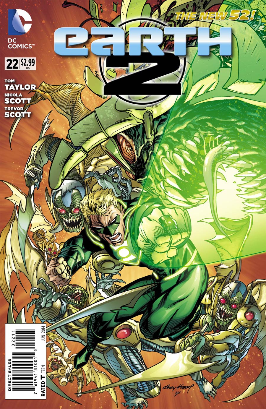 Earth 2 #22 Cover A Regular Andy Kubert Cover
