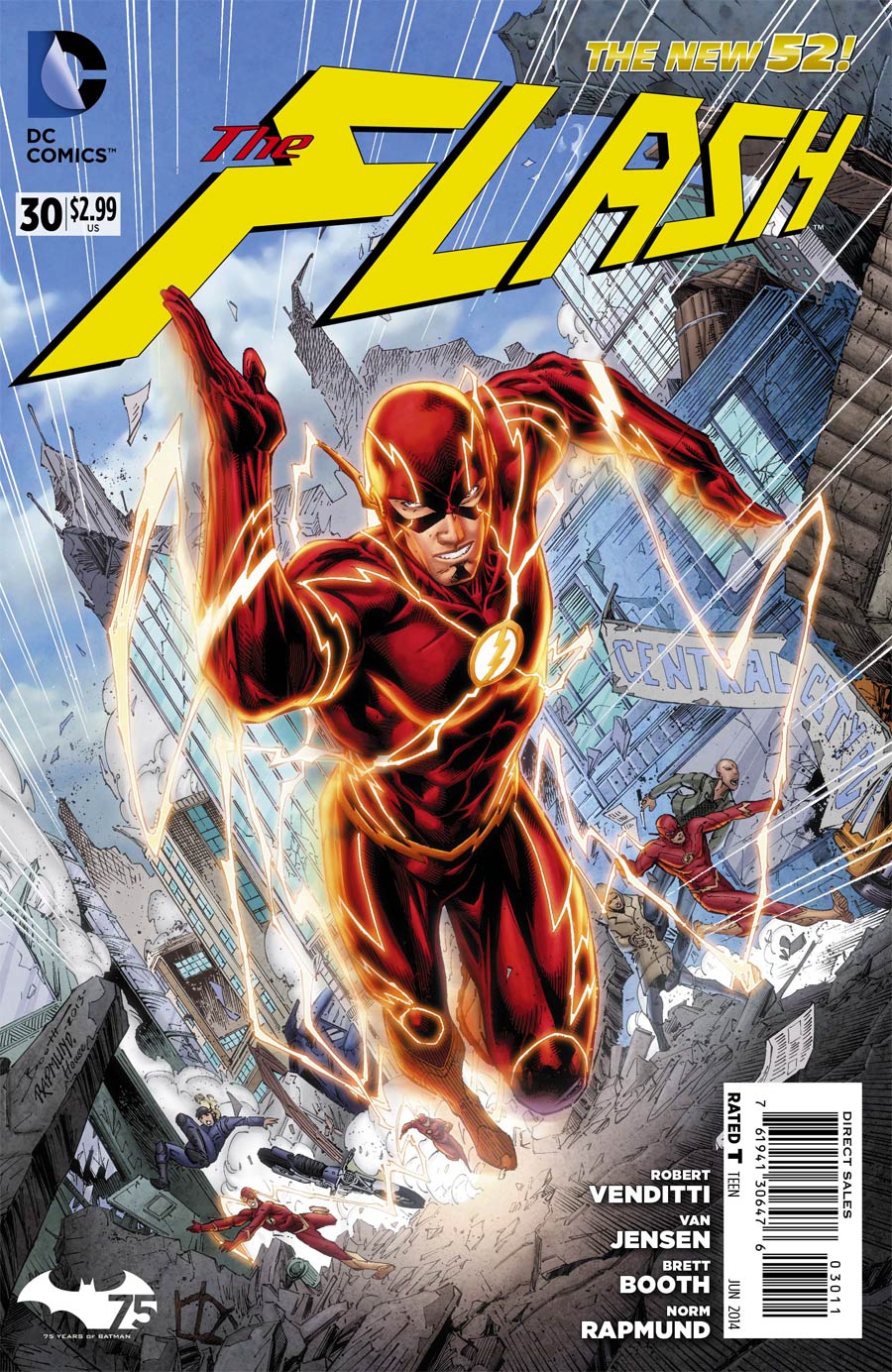 Flash Vol 4 #30 Cover A Regular Brett Booth Cover