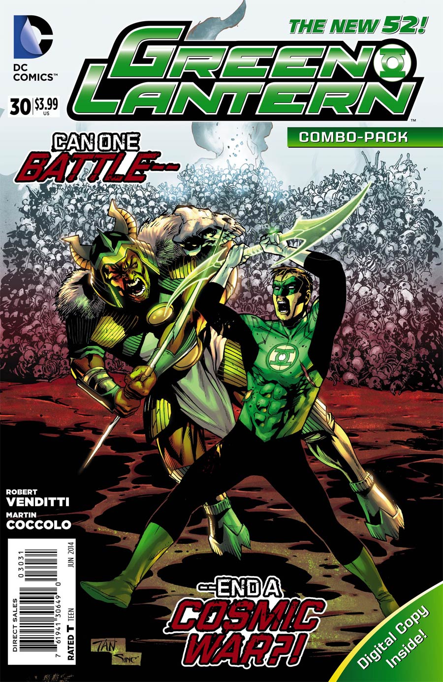 Green Lantern Vol 5 #30 Cover B Combo Pack With Polybag