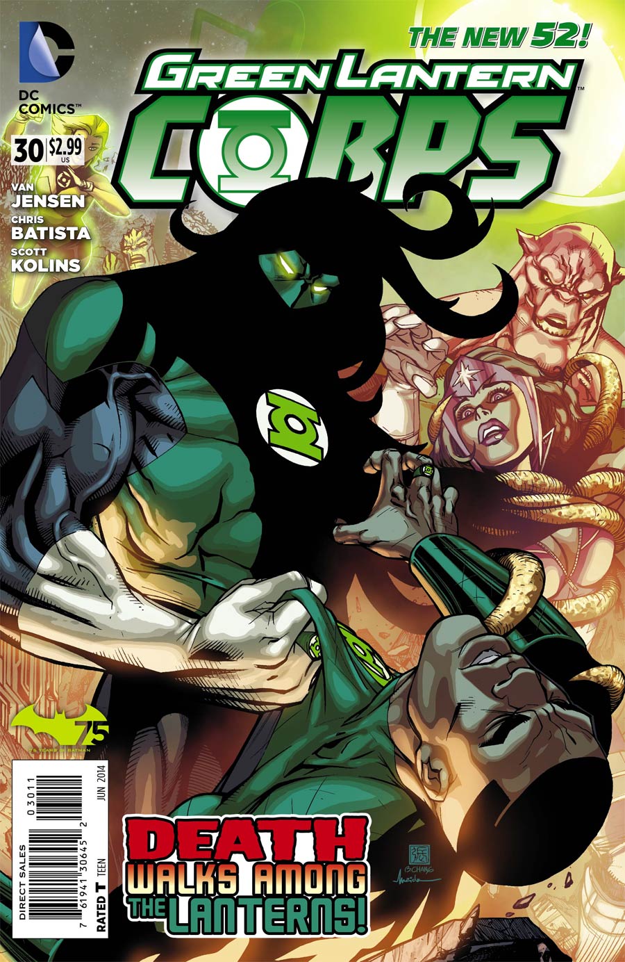 Green Lantern Corps Vol 3 #30 Cover A Regular Bernard Chang Cover