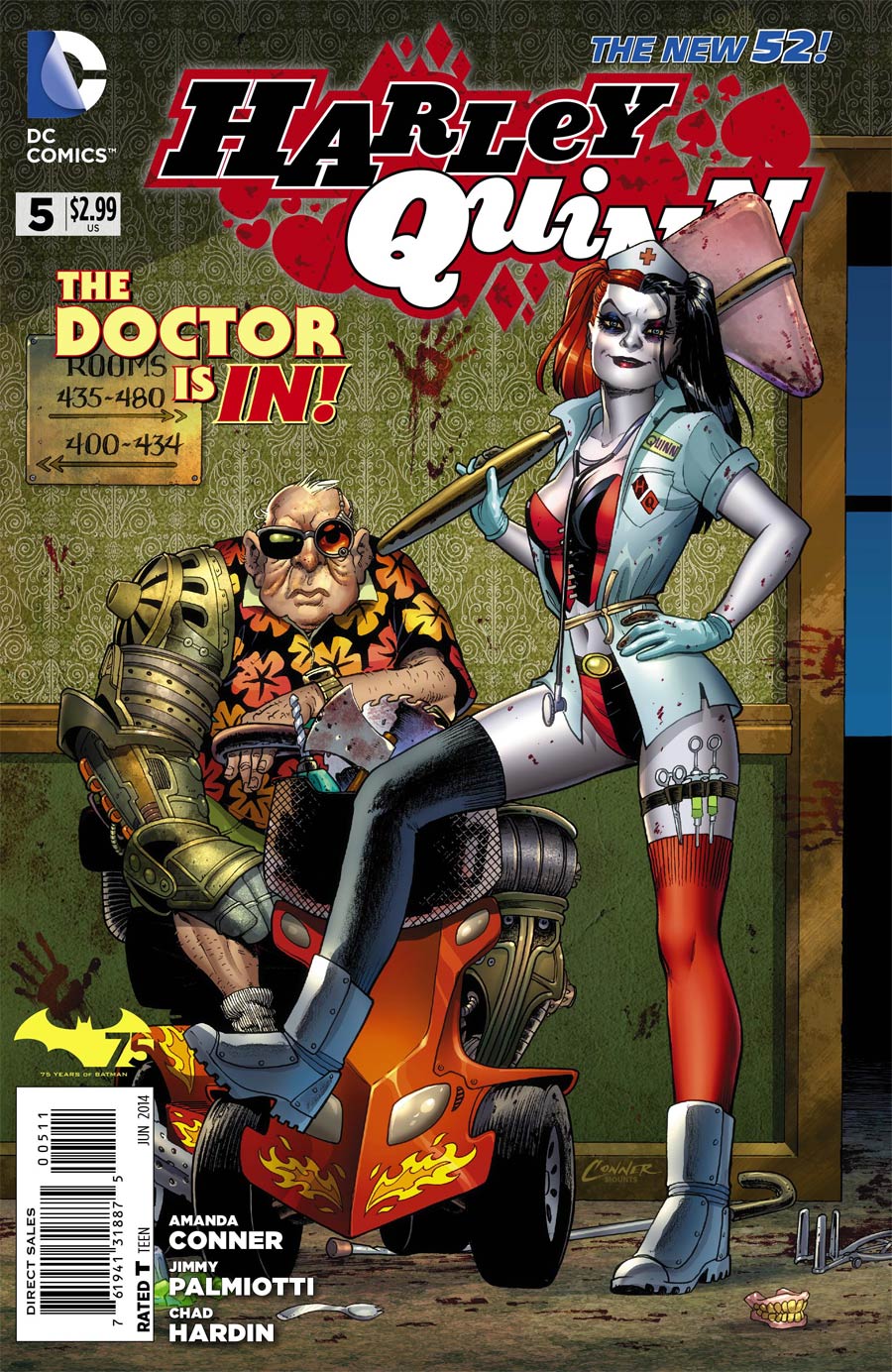Harley Quinn Vol 2 #5 Cover A 1st Ptg Regular Amanda Conner Cover