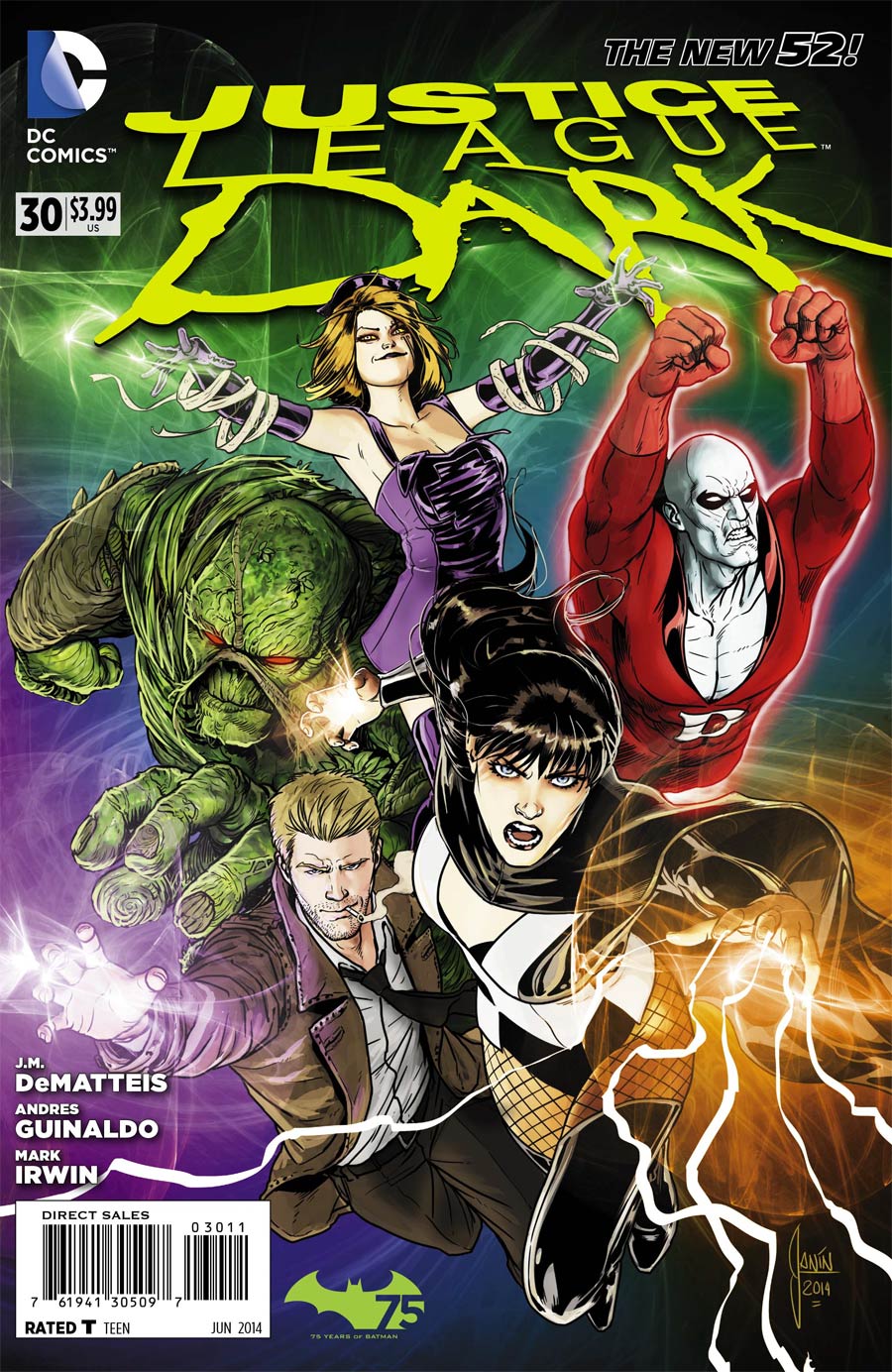 Justice League Dark #30 Cover A Regular Mikel Janin Cover (Forever Evil Aftermath)