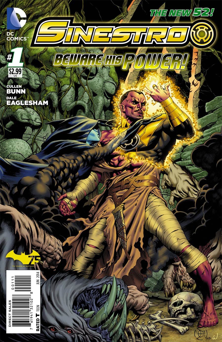 Sinestro #1 Cover A Regular Dale Eaglesham Cover