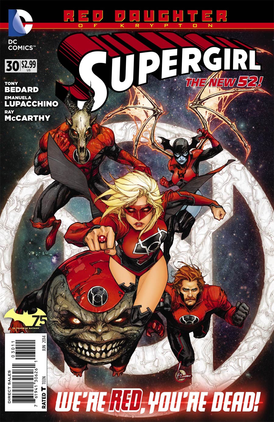 Supergirl Vol 6 #30 (Red Daughter Of Krypton Tie-In)