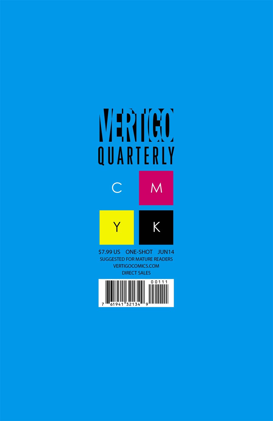 Vertigo Quarterly Cyan #1