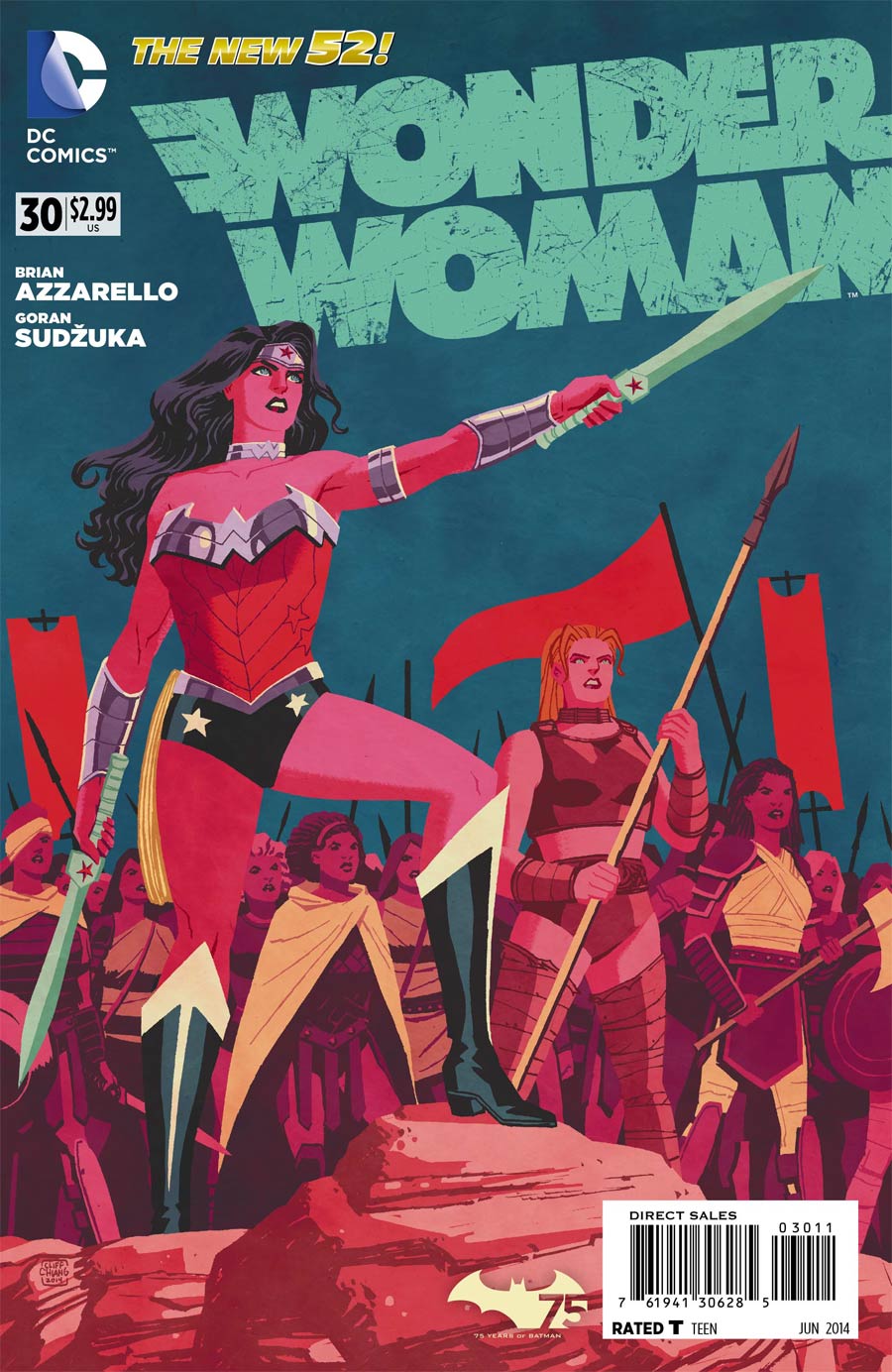 Wonder Woman Vol 4 #30 Cover A Regular Cliff Chiang Cover