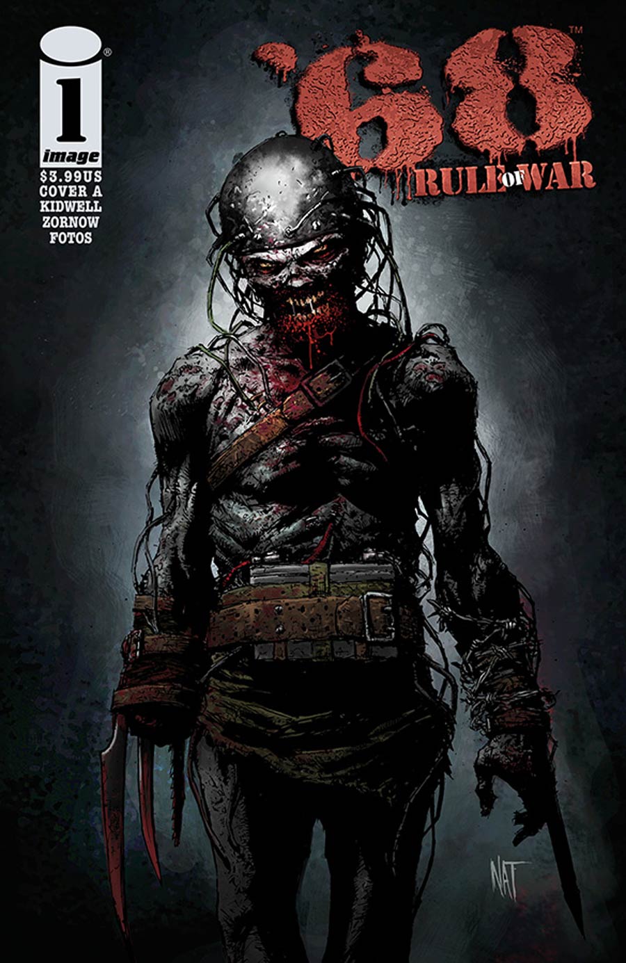 68 Rule Of War #1 Cover A Nat Jones