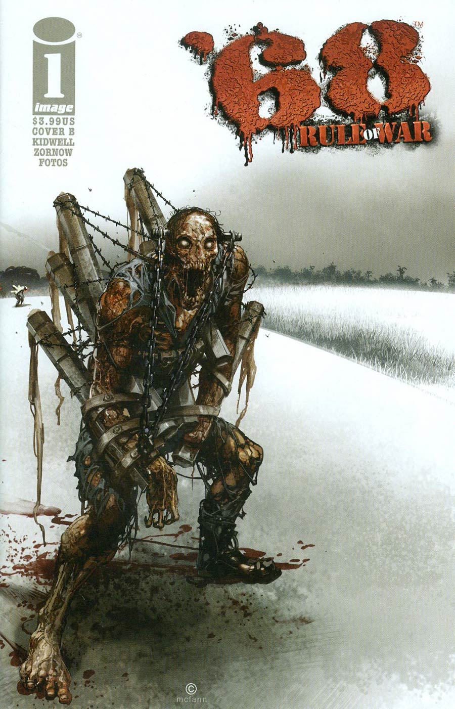 68 Rule Of War #1 Cover B Clayton Crain