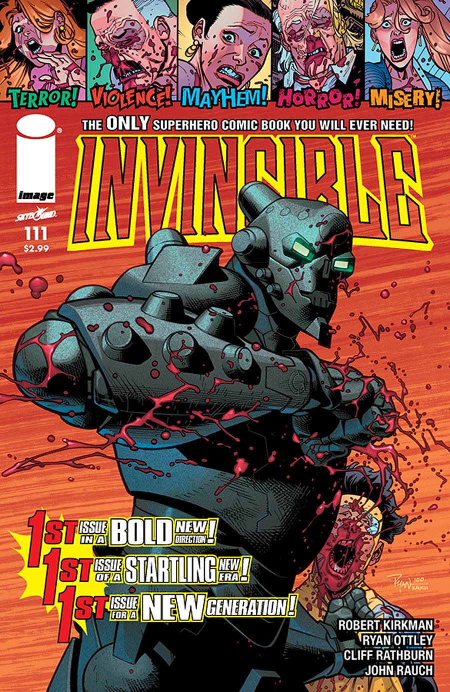 Invincible #111 Cover A 1st Ptg Regular Ryan Ottley Cover