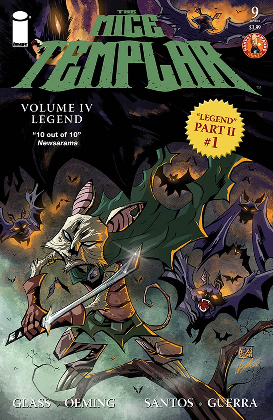Mice Templar Vol 4 Legend #9 Cover B Victor Santos & Chandra Free