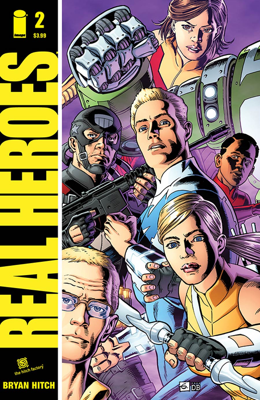 Real Heroes #2 Cover B Dave Gibbons