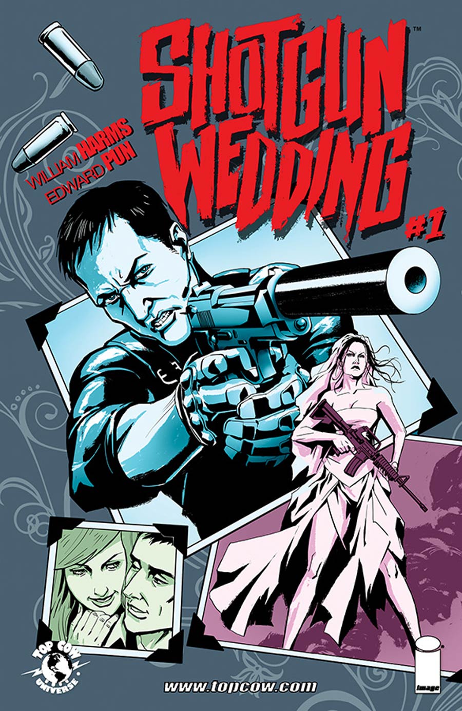 Shotgun Wedding #1 Cover A Regular Edward Pun Cover