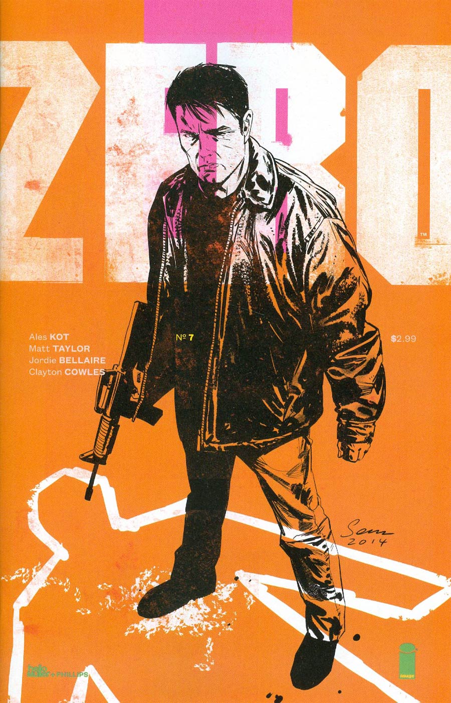 Zero #7 Cover B Sean Phillips & Tom Muller